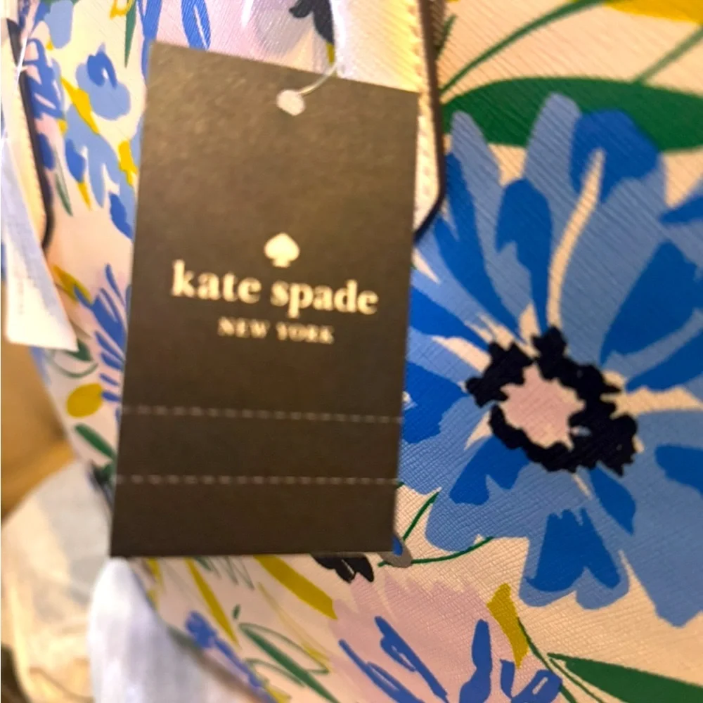 Kate Spade Staci Floral Large Tote Set w/pouch & wristlet NWT $499 Retail